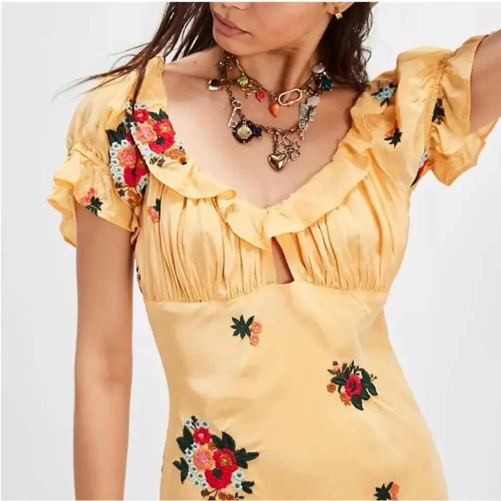 Free People Bali Santa Cruz Dress M